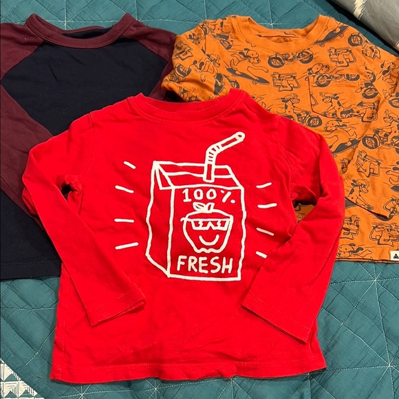 GAP Other - 3 Gap Boys Long Sleeve t shirts Size 4T